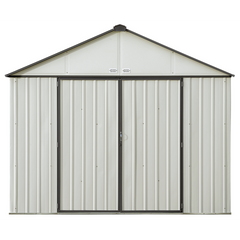Arrow Ezee Steel Shed Galvanized Extra High 10 x 8 Ft. In Gable