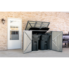 Arrow Storboss Horizontal Shed 6 x 3 Ft. In Charcoal
