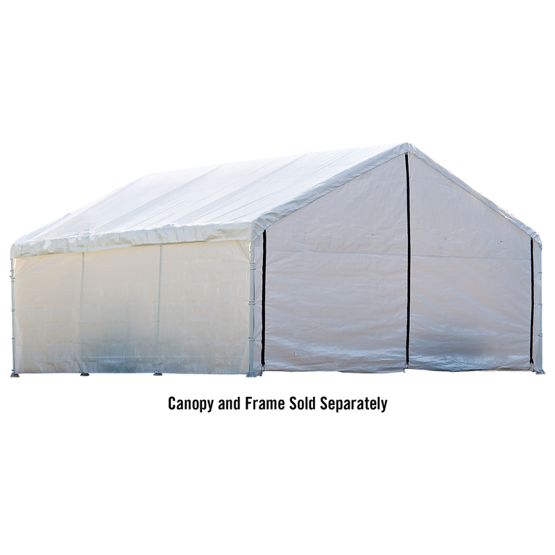 Shelterlogic Canopy Enclosure Kit 18 × 40 Ft. In White