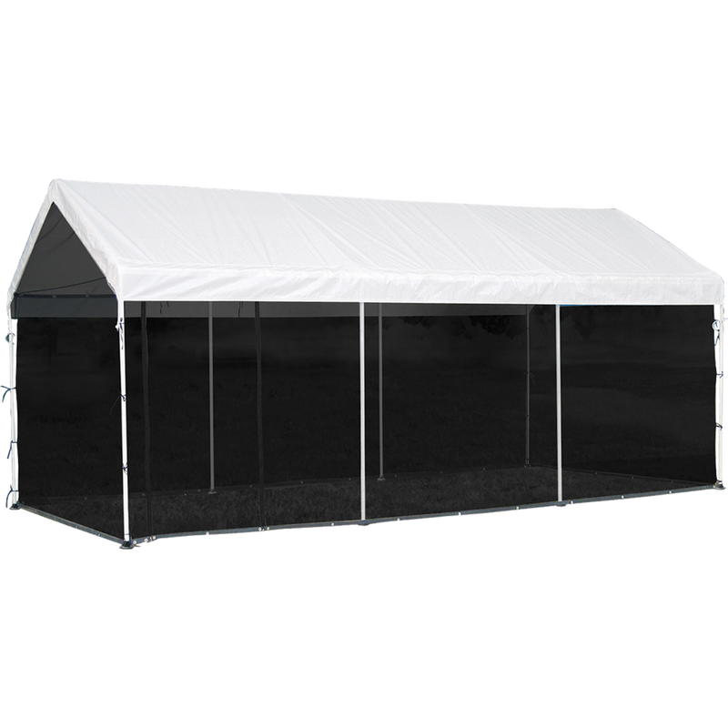 Shelterlogic Maxap Canopy With 2-In-1 Screen Kit 10 x 20 Ft.