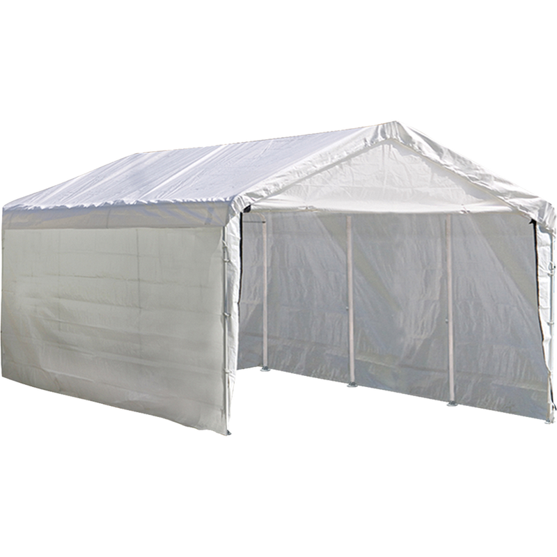 Shelterlogic Maxap Canopy With 3-In-1 Enclosure Kit 10 x 20 Ft.