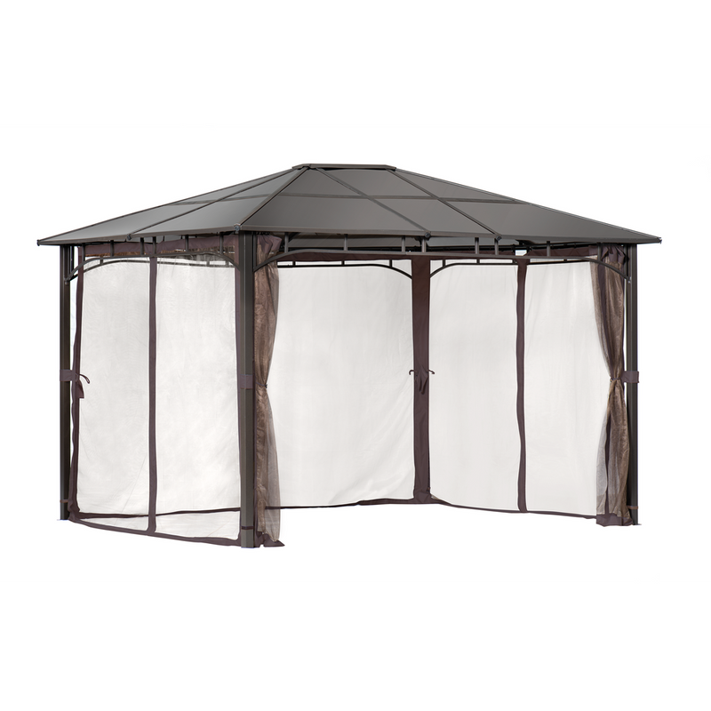 Shelterlogic Sycamore Gazebo With Polycarbonate Roof 10 x 12 Ft.